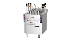 Máy luộc mì tự động gia nhiệt điện biến tần CHINENG CN-YDE-IZML-BP6A-12/380-18 / CN-YDE-IZML-BP6A-9/220/380-18 2