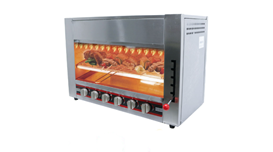 Lò nướng Salamander 6 họng gas OKASU NS-LN6G  2