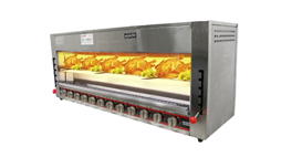 Lò nướng Salamander 12 họng gas OKASU NS-LN12G 2