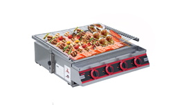 Bếp nướng gas không khói 4 họng dài OKASU NS-BNHN4D 2