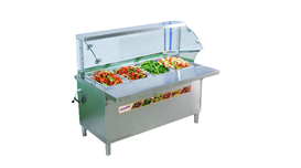Tủ hâm nóng thức ăn kính cong OKASU KC-1200  2