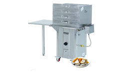 Máy tráng bánh cuốn khay gas OKASU NS-MTBC-KV/G/02 2