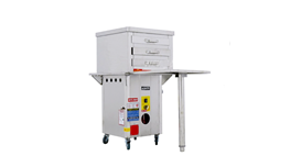 Máy tráng bánh cuốn bằng khay gas OKASU MTBC-BK/KV/40x45CM/G 2