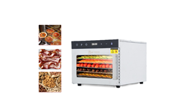 Máy sấy hoa quả 2 lớp 6 khay OKASU SS-06H  2
