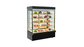 Tủ bánh kem 5 tầng 1m5 kính vuông K750-B  2