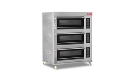 Lò nướng bánh 3 tầng 6 khay HLY-306 (Gas)  2