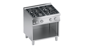 Bếp Âu 4 họng dùng gas có chân đứng ATA K7GCU10VV  2