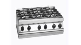 Bếp Âu 6 họng Fagor CG7-60  2
