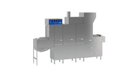 Máy rửa chén bát công nghiệp băng chuyền Ozti OBF 6000 M   2