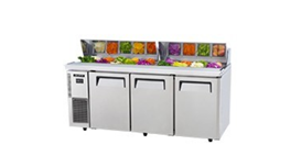 Bàn mát Salad 3 cánh có nắp đậy 1m8 Skipio SHR18-3  2