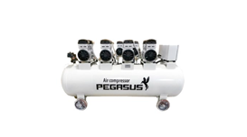 Máy nén khí giảm âm Pegasus TM-OF1100X4-300L  2