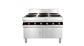 Bếp từ 6 bếp công nghiệp chịu tải nặng Lestov LT-B300VI-B135 2