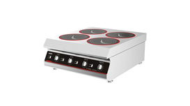 Bếp từ thương mại để bàn 4 bếp Lestov LT-TBZ300IV-B135 2