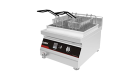 Máy chiên ngập dầu cảm ứng để bàn hai giỏ Lestov LT-TZL-B105 2
