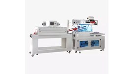 Máy đóng gói màng co nhiệt tự động Hualian (kiểu chữ L) dùng cho thực phẩm BSF-5640LG/E + BS-4522 2