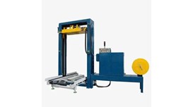 Máy đai kiện pallet theo chiều dọc với cơ cấu hàn nhiệt phía trên Hualian KZDT-100200 2