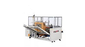 Máy tự động mở và dán đáy thùng carton YUPA 2