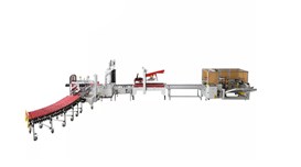 Dây chuyền dựng hộp, dán keo hộp carton hoàn toàn tự động YUPA 2
