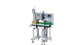 Máy in tem dán tem tự động lên nắp thùng carton GTB100A 2