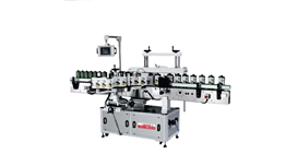 Máy dán nhãn 2 mặt chai tròn dẹt màn hình cảm ứng LM-TBJ-C  2