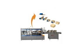 Máy đóng gói thùng carton, bánh kẹo sữa tự động YUPA-4012 2