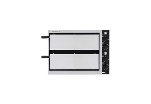 Lò nướng bánh Pizza dùng điện Prismafood BASIC 2/40 GLASS 4T