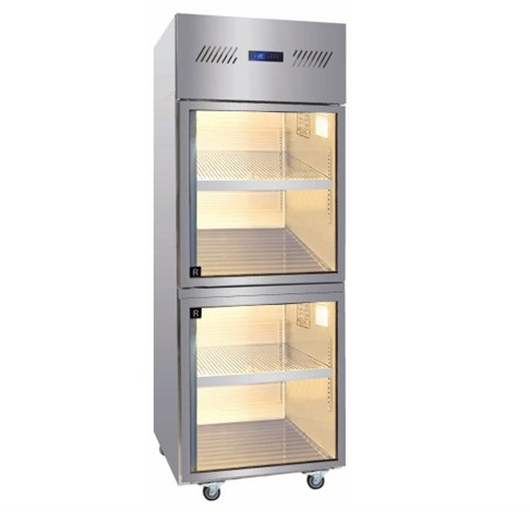 Tủ mát 2 cánh kính Hisakage SRCG-70