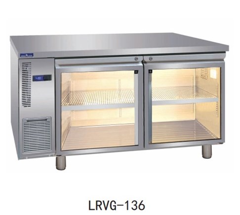 Bàn mát 2 cánh kính Hisakage LRVG-136