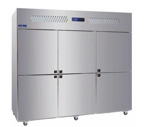 Tủ đông mát 6 cánh Hisakage CB-180RF