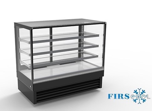 Tủ trưng bày bánh kính vuông Firscool DSF1500