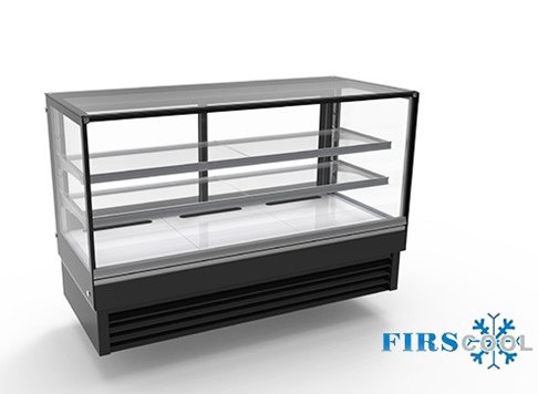 Tủ trưng bày bánh kính vuông Firscool DSFL2000