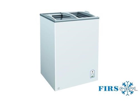 Tủ đông nắp kính cong phẳng Firscool G-F200 FCG
