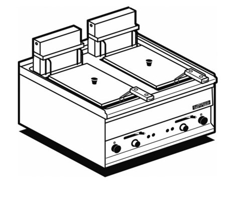 Bếp chiên nhúng đôi dùng điện Lotus FQ-2ET