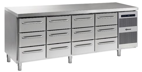 Bàn Lạnh Gram GASTRO K 2207 CSG A 3D/3D/3D/3D L2