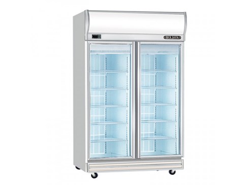 Tủ đông trưng bày 2 cánh kính Berjaya 2D/DF-SM-EV