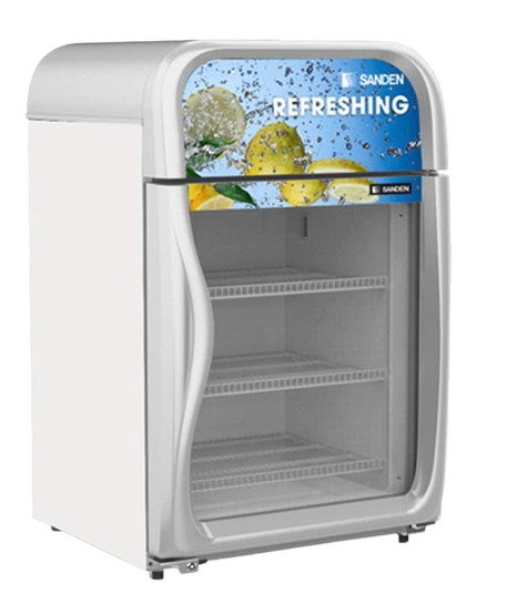 Tủ đông mini đứng 1 cánh kính Sanden SNR-0100