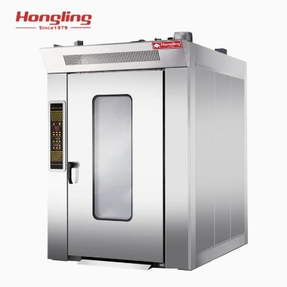 Lò nướng bánh mỳ xoay 12 khay dùng gas Hongling HX-12Q-01