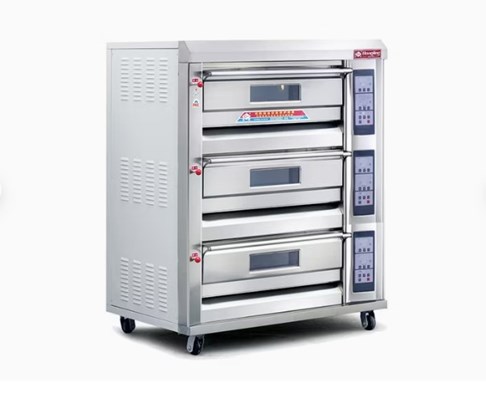 Lò nướng 3 tầng 6 khay dùng gas Hongling HLY-306DB