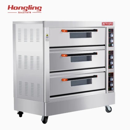 Lò nướng 3 tầng 9 khay dùng điện Hongling XYF-3KAL-T