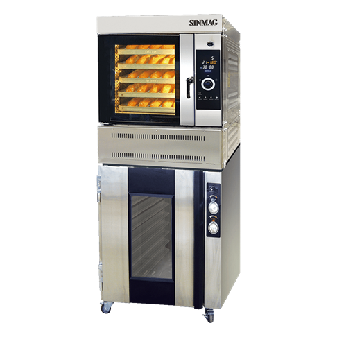 Lò nướng bánh kết hợp tủ ủ Sinmag SM-705G+SM-716