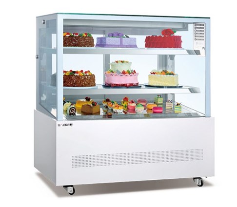 Tủ trưng bày bánh kính vuông Meichu GC-15-S