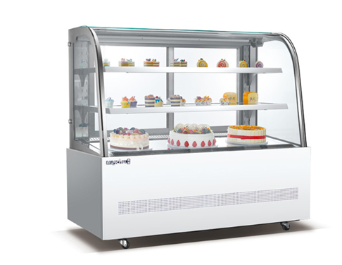 Tủ trưng bày bánh kính cong Meichu MK-12
