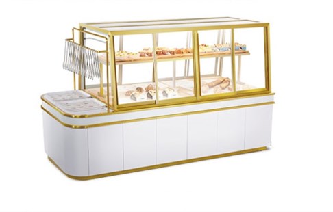 Tủ trưng bày bánh mì kính vuông Meichu MBG-C