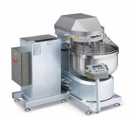 Máy trộn bột xoắn ốc thùng lật Meichu MLQ75