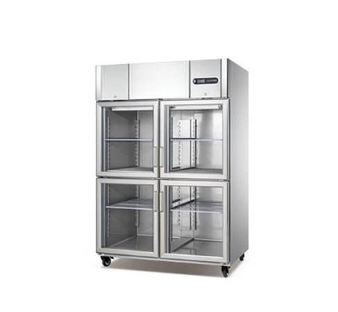 Tủ Mát Đứng 4 Cánh Kính Coolmes GN1.2TNG4