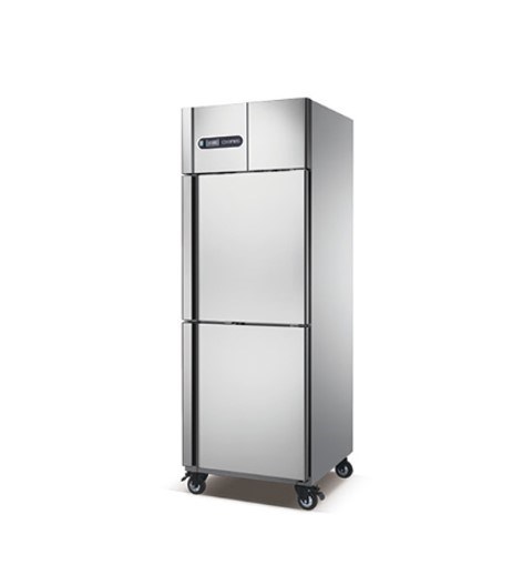 Tủ Mát Đứng 2 Cánh Inox Coolmes GN550TNZ2