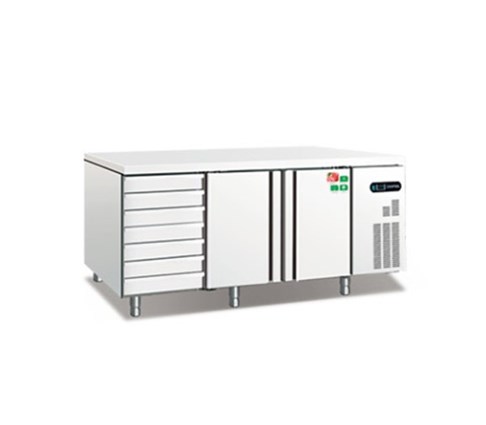 Bàn Mát Inox Có Hộc Kéo Coolmes AWR2025D7