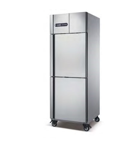 Tủ Đông Đứng 2 Cánh Inox Coolmes F2