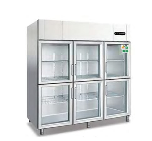 Tủ Mát 6 Cánh Kính Lớn Coolmes AS1.6G6