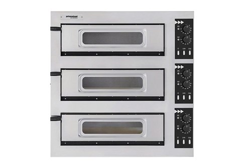 Lò nướng bánh Pizza dùng điện Prismafood BASIC 3/50 GLASS 6T